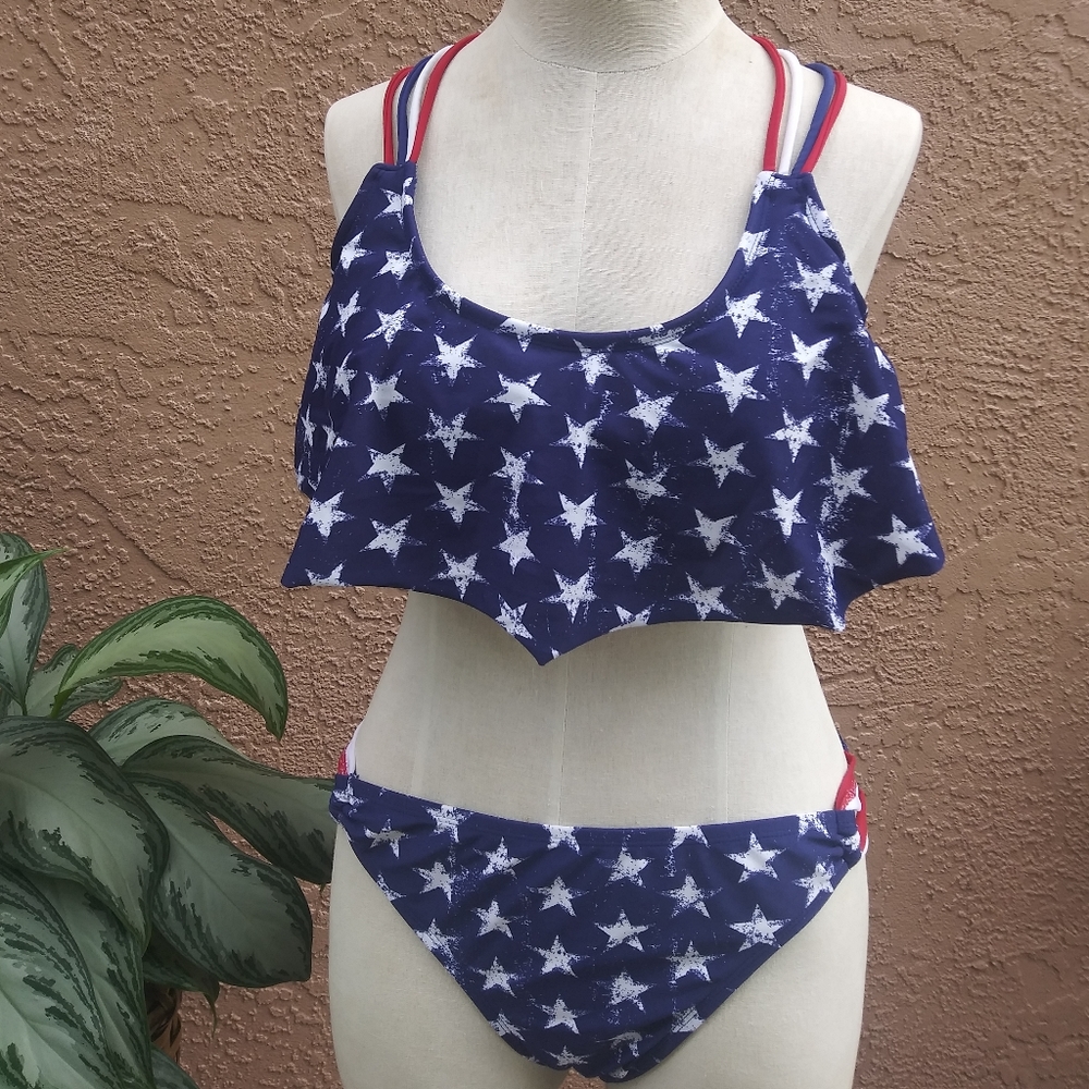 Xhilaration 4 of july swimming suit